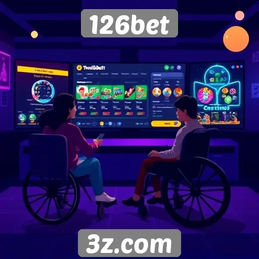 Acessibilidade e interface do 126bet