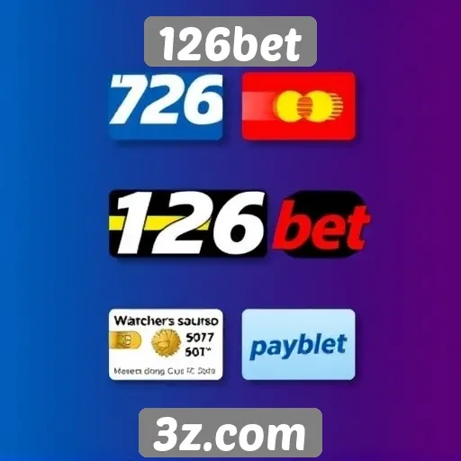 Opções de pagamento disponíveis no 126bet