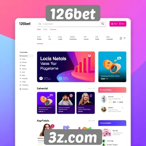 Análise da interface do usuário do 126bet